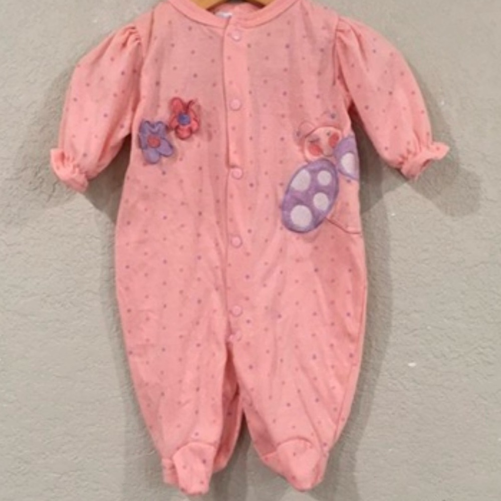Vintage Miniwear 0-3 Months Babygirl Sleeper.